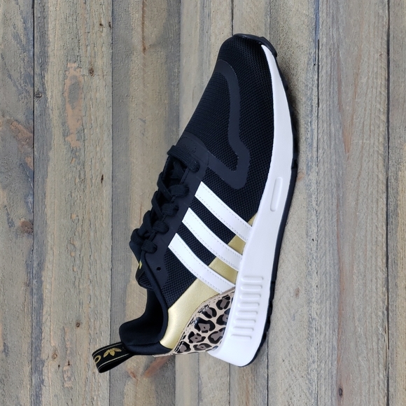 adidas Multix Women's Athletic Sneaker Casual Shoe Leopard Print Heel - Picture 2 of 8